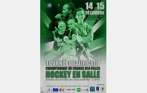 Tournoi qualificatif au Mans 14 et 15/12/2024 au Mans - U14 -